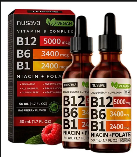 1 Un - Nusava Vitamin B Complex - B12 B6 B1