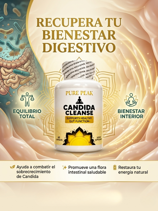 Candida Cleanse, Pure Peak, 60 caps.
